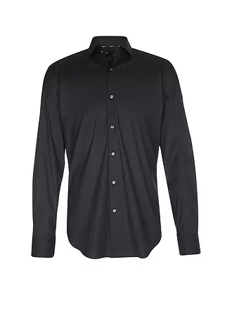 BOSS | Chemise Slim Fit P-HANK | schwarz